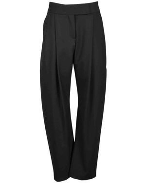 Pinko Elegante wollmischungshose - Schwarz