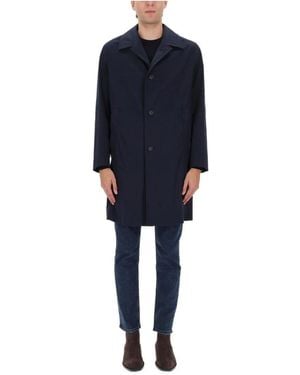 BOSS C-Clark-253 Trenchcoat - Blauw