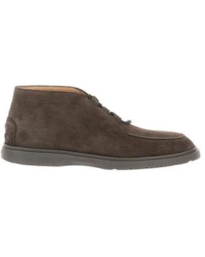 Tod's Schoenen ,Bruin ,Lace-Up Boots