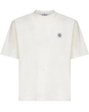 Stone Island T-Shirts - Blanco