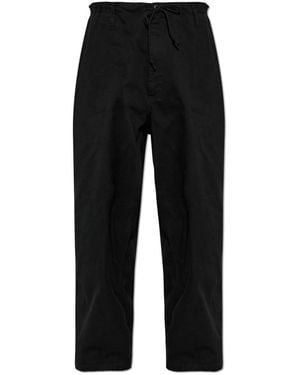 Yohji Yamamoto Wide Trousers - Nero