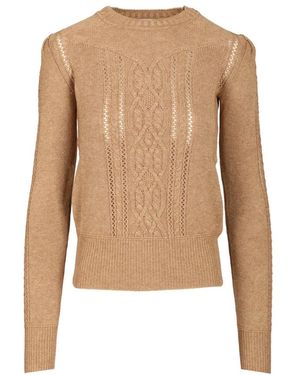 Isabel Marant Round-Neck Knitwear - Neutro