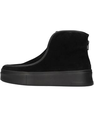 Frau Wildleder-Stiefeletten - Schwarz