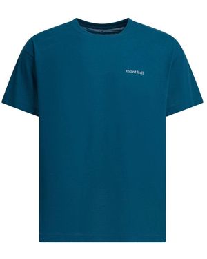 Montbell T-Shirts - Blue