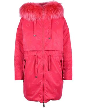 Diego M Diego, ,Jassen ,Roze ,Polyester Stijlvolle Polyesterjas