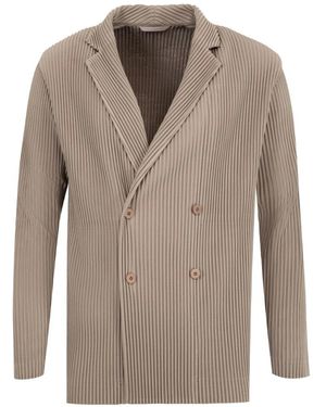Issey Miyake Blazers - Brown