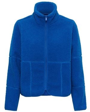 Kaffe Zip-Throughs - Azul