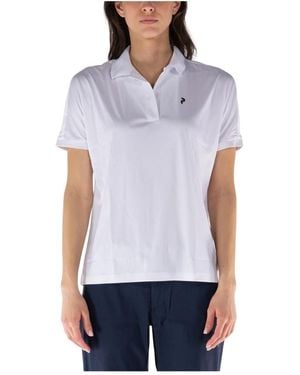 Peak Performance Polo Shirts - Blue