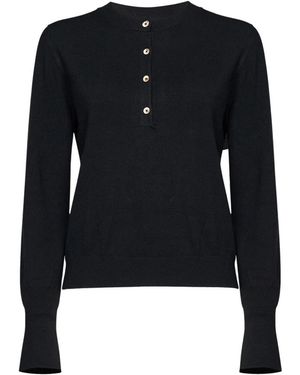 Kaos Round-Neck Knitwear - Nero