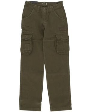 Alpha Industries Straight Trousers - Green
