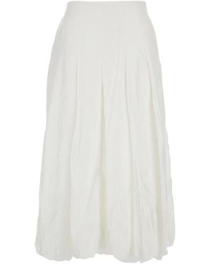 EPINGLER Midi Skirts - Blanco