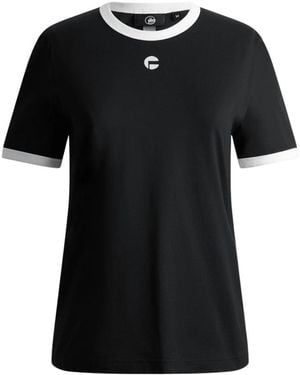 Fusalp Tops ,Zwart ,Katoen Tanixa Tee Shirt