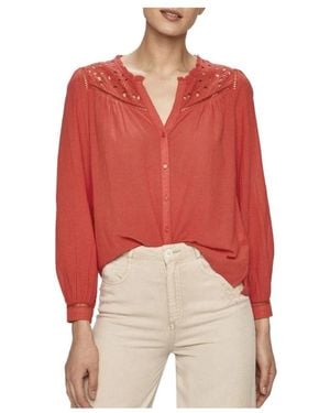 Pepe Jeans Blouses - Rojo