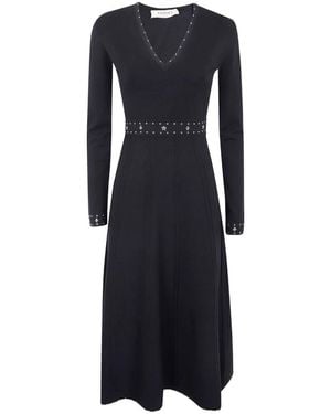 Twinset Midi Dresses - Black