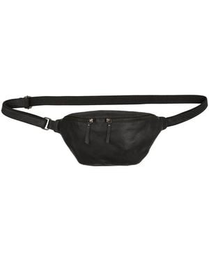 Btfcph Buff Leder Gürteltasche - Schwarz