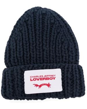 Loverboy by Charles Jeffrey Beanies - Bleu