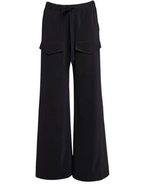 Stutterheim Wide Trousers - Negro