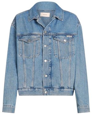 Calvin Klein Denim Jackets - Blu