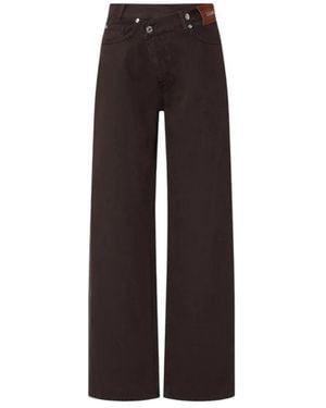 Liu Jo Wide Jeans - Bruin