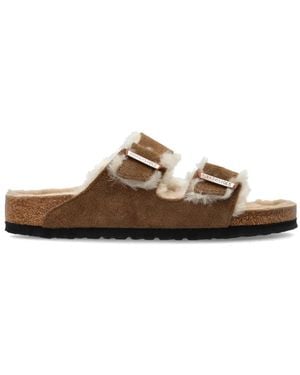 Birkenstock Arizona Shearling - Braun