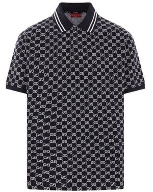 Gucci Polo Shirts - Negro