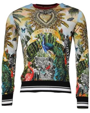 Dolce & Gabbana Round-Neck Knitwear - Verde