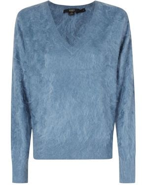 Seventy V-Neck Knitwear - Blue