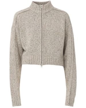 Won Hundred Alea Zip Strickjacke - Grau