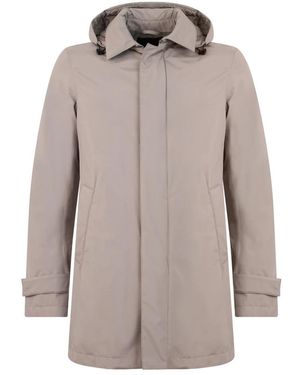 Herno Jassen ,Bruin ,Polyester Laminar Parka