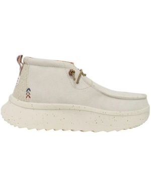 HEYDUDE Lace-Up Boots - Neutre