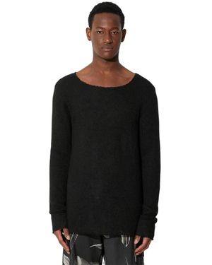 424 Round-Neck Knitwear - Negro