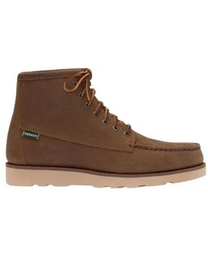 Sebago Lace-Up Boots - Brown