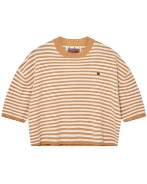 HEYANNO Round-Neck Knitwear - Neutro