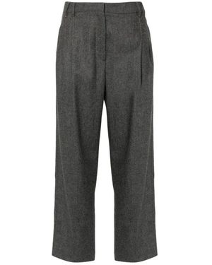 Brunello Cucinelli Straight Trousers - Grigio