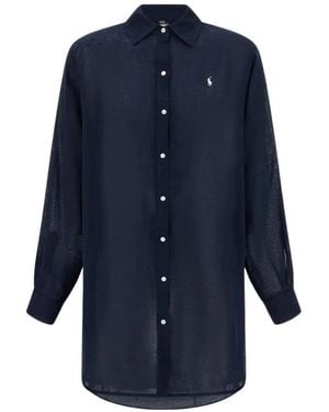 Polo Ralph Lauren Shirt Dresses - Blue