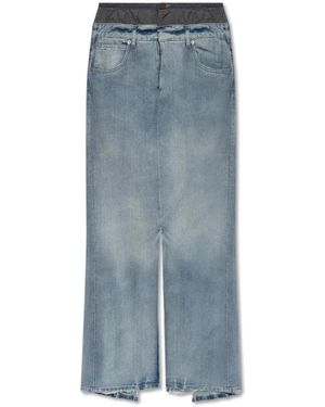 Maison Margiela Denim Skirts - Blue