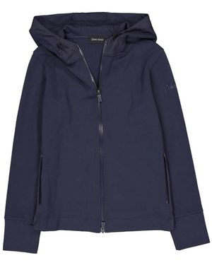 Herno Laminar Zipped Sweatshirt - Blauw