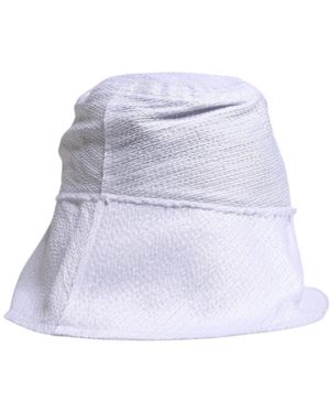 Dolce & Gabbana Bucket Hat Met Brede Rand - Blauw