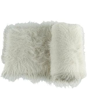 Dries Van Noten Accessoires ,Wit ,Gusto Sjaal - Groen