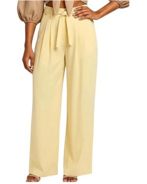 Amélie & Amélie Wide Trousers - Yellow