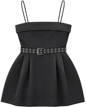 Ganni Short Kleider - Schwarz