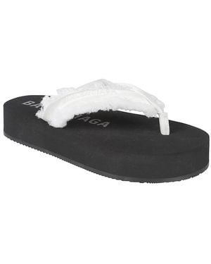 Balenciaga Flip Flops - Black