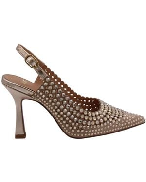 Exe' Pumps - Marrone