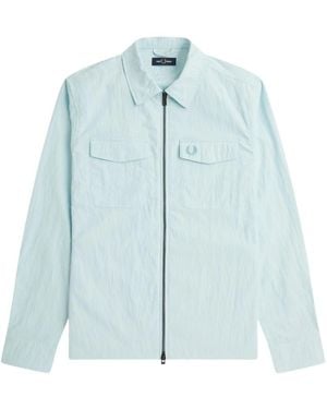 Fred Perry Light Jackets - Blue