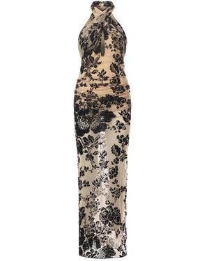 Pinko Risiko Kleid - Mettallic