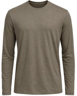 STEFAN BRANDT Long Sleeve T-Shirts - Green