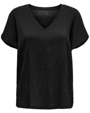 ONLY Tops ,Zwart ,T-Shirt