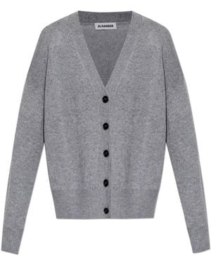 Jil Sander Cashmere Strickware - Grau