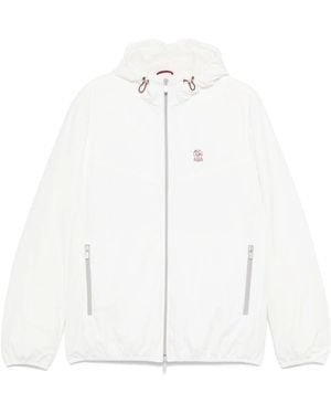 Brunello Cucinelli Nylon Blouson Jack - Wit