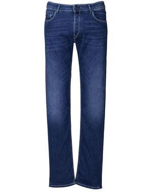 Hand Picked Slim-Fit Jeans - Blu